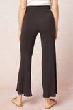 Jenntrie Ribbed Flare Pant