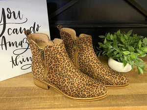 Corkys Neal Leopard Booties