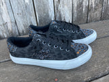 Cosmic Black Leopard Sneaker