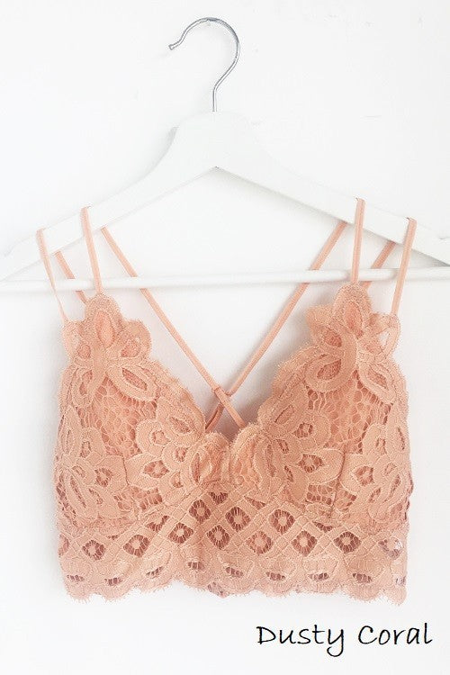Anemone Bralette-Dusty Coral – Missy's Boutique