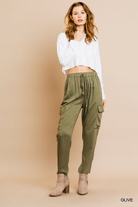 Finley Olive Cargo Pants