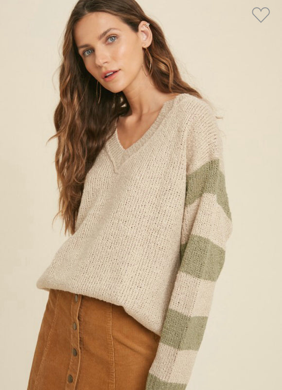 Jen Shell/Olive Sweater