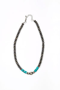 Ella Navajo & Turquoise Necklace