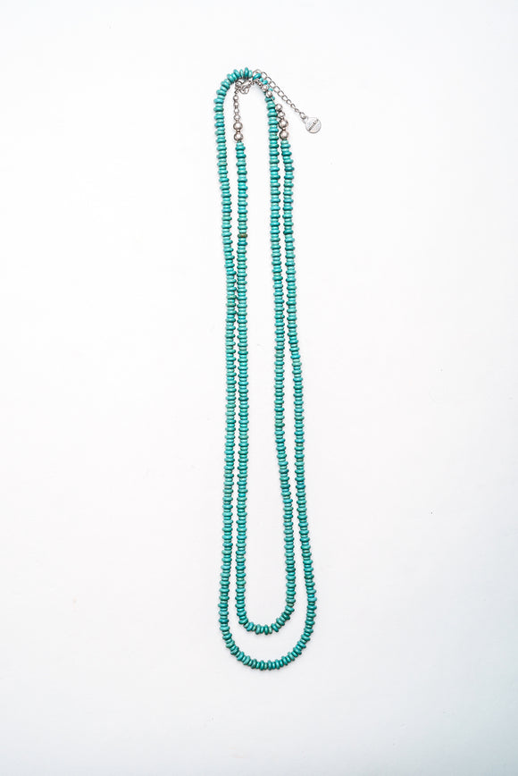 Sheri Long Turquoise Necklace