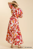 Camila Floral Print Wrap Dress