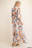 Jayce Floral Print Maxi Dress