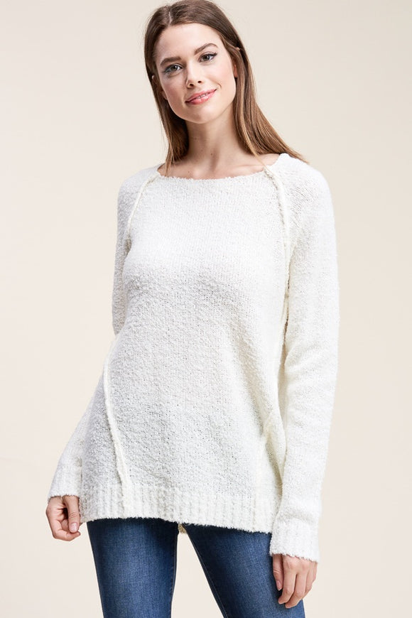 Jewel Ivory Sweater