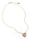 Zircon Heart Necklace