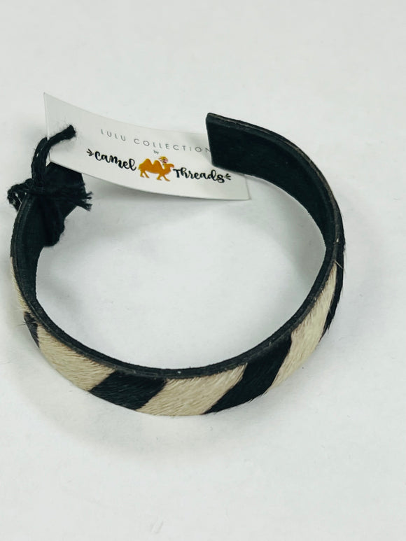 Zebra Cuff Bracelet